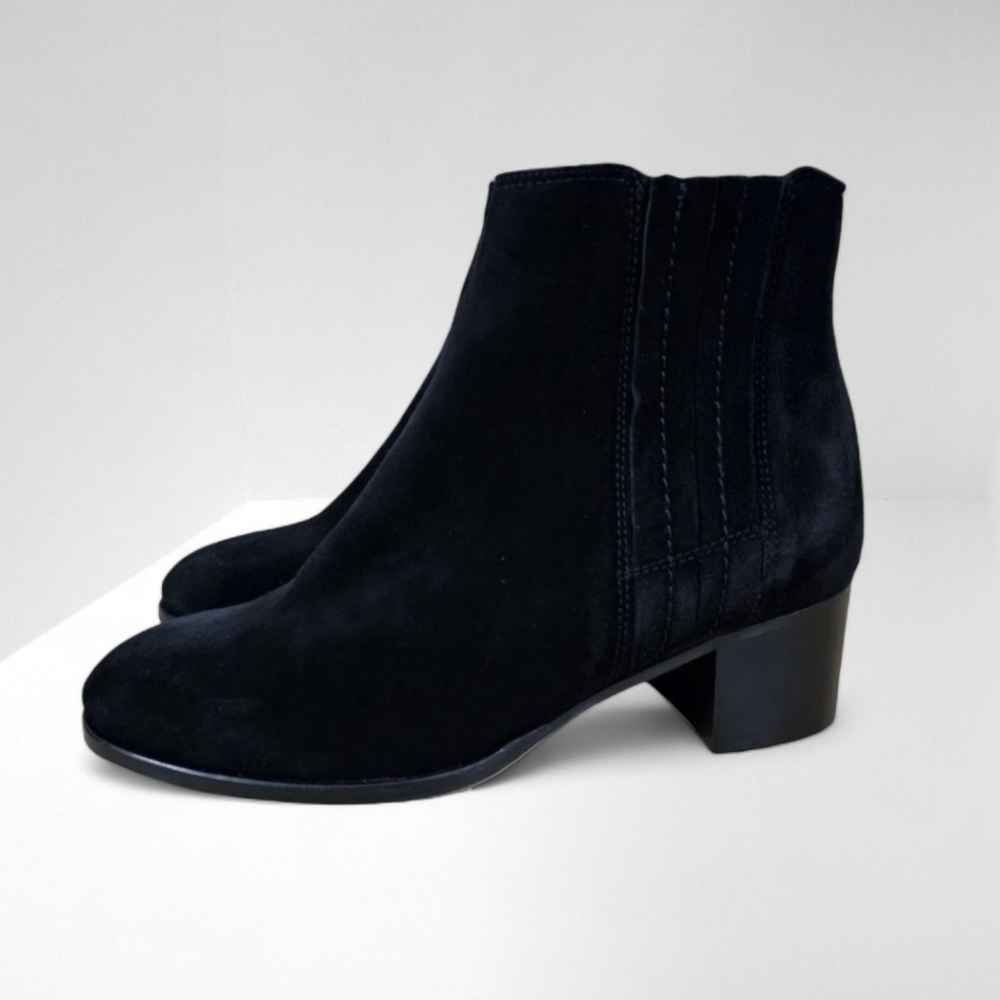 Aquatalia Black Ankle Boots